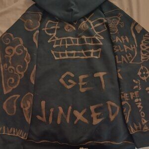 Jinx Arcane LoL Merch Zip-up Hoodie